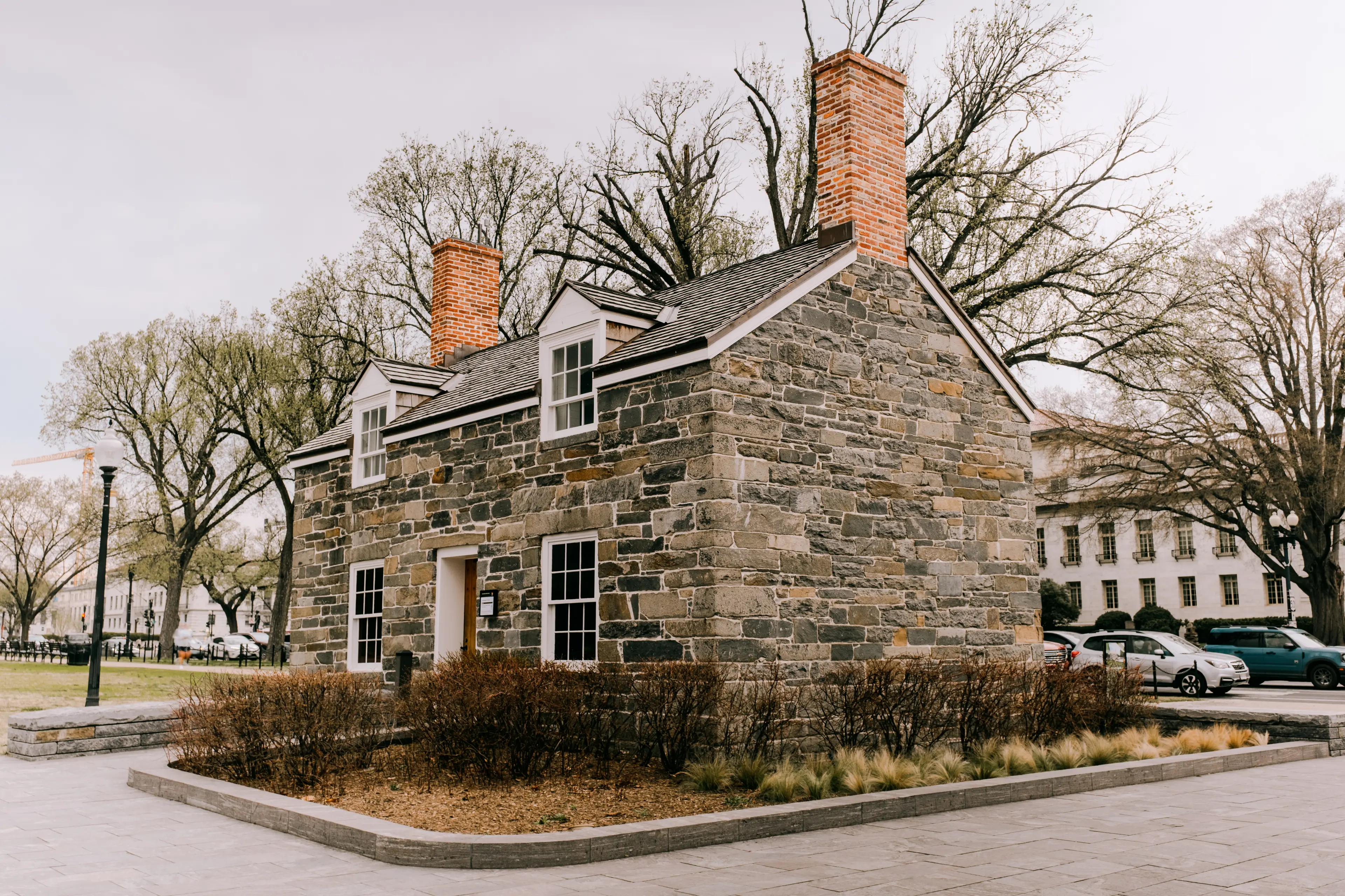 Lockkeeper's House during cherry blossom season